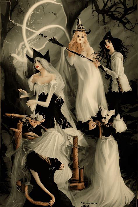 Witches Gothic Bride Vimpare Digital Graphic · Creative Fabrica