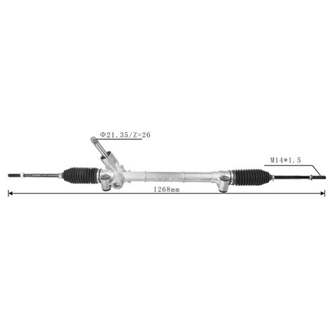 Lhd Manual Steering Rack Power Steering Racks