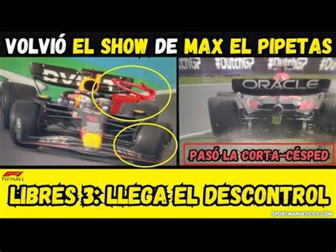 LIBRES 3 HOLANDA CAEN 4 GOTAS Y VUELVE EL SHOW DE MAX EL PIPETAS HOY