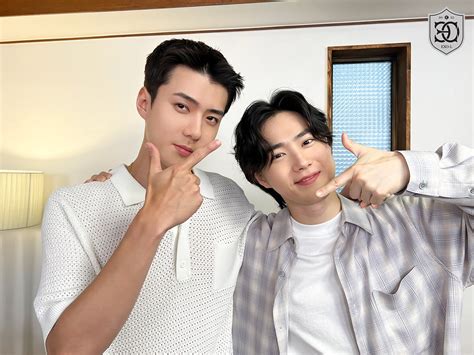 수호룩봇 on Twitter 230723 SUHO and Sehun at 가내조공업 Ep 14 Suho 수호 준면 ス