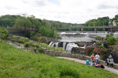 Paterson Great Falls National Historic Park In New Jersey Stock Photo