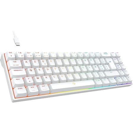 Drevo Calibur V Te Clavier De Jeu M Canique Rgb R Tro Clair