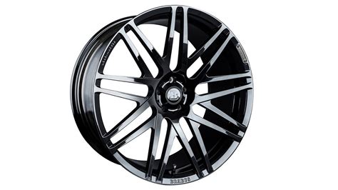 A Set Of Inch Forged Wheels Brabus Monoblock F Black Platinum For