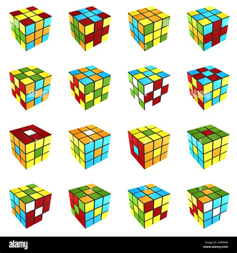 Completed Rubiks Cube Hi Res Stock Photography And Images Alamy