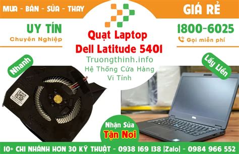 1️⃣【mua Bán】 Thay Quạt Laptop Dell Latitude 5401 Giá Rẻ