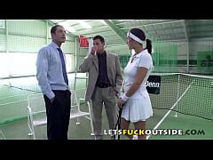 Let S Fuck Outside Dp By The Coach Tennis And The Player Xxx Mobile Porno Videos Movies