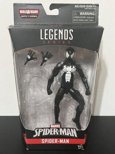 Marvel Legends Amazing Spider Man Symbiote Black Suit Sandman 6 Action