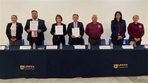 Firma UNIVA Querétaro convenio con la Comisión de Arbitraje Médico del