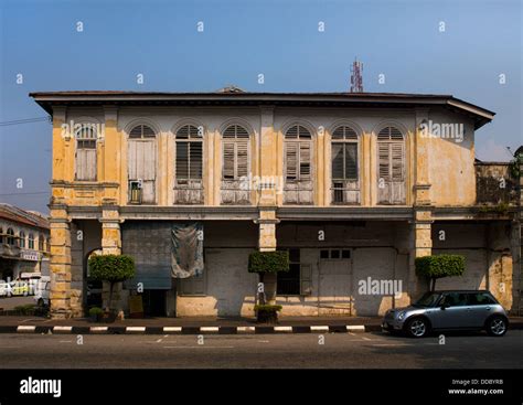 Old Colonial Building George Town Penang Malaysia Stock Photo Alamy