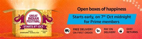 Amazon Great Indian Festival Sale Start Date And End Date