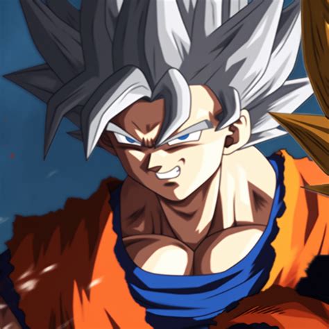 Intense Gaze Duo Best Goku And Vegeta Matching Pfp Left Side Image Chest Free Image