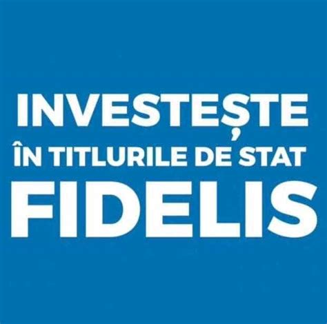 Ministerul Finan Elor Se Lanseaz O Nou Emisiune Fidelis De Titluri