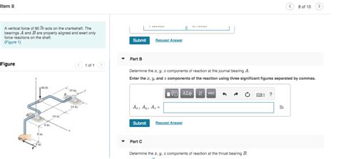 Answered Item Of A Vertical Force Of Lb Act