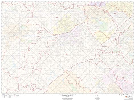 Douglas County Zip Code Map