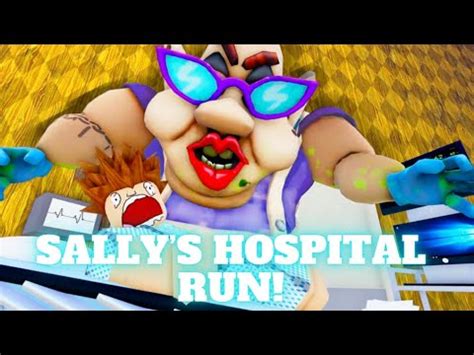 Roblox Sally S Hospital Run Obby Youtube