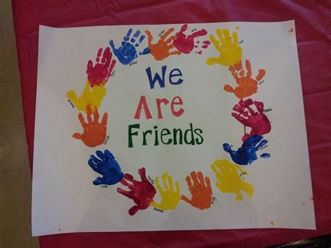 Pin By Lee Moore On Lee Friendship Preschool Crafts Friendship