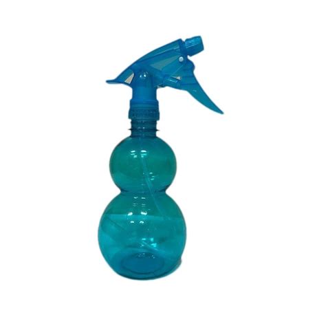 Screw Cap Blue A3 PET Trigger Spray Bottle Use For Storage Chemical