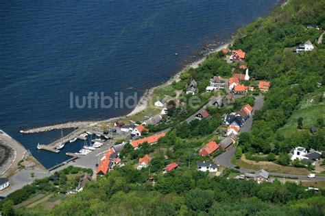 Luftbild Hasle Meeres K Ste Der Ostsee Auf Der Insel Bornholm In