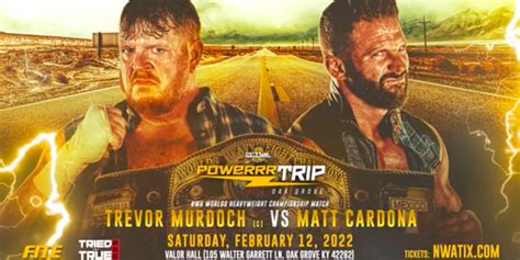 Nwa World Championship Match Announced For Powerrr Trip