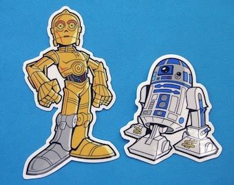 R2D2 Vinyl Decal Star Wars Window Sticker Etsy