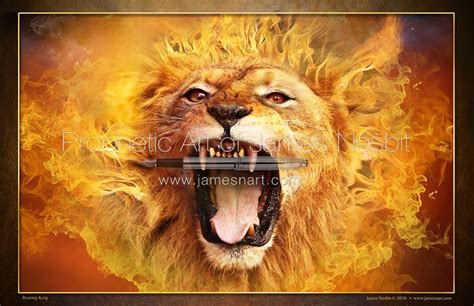 Lion Collection Prophetic Art Of James Nesbit Prophetic Art Art