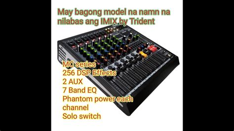 IMIX By TRIDENT Newest Model MC 6 Budget Friendly Narin YouTube