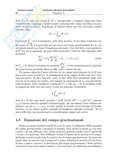 Introduzione Alla Relativit Relativit Generale