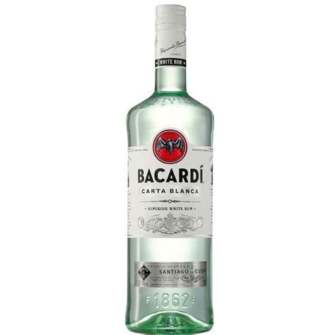 Rum Bacardi Carta Blanca Garrafa Ml Bartender Store Seu Portal De