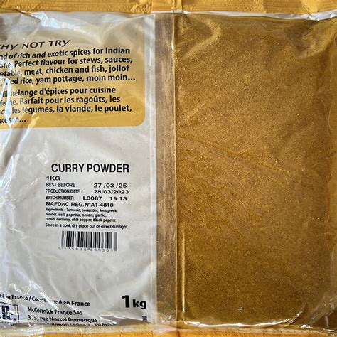 Ducros Curry Powder Afrifoods Imports