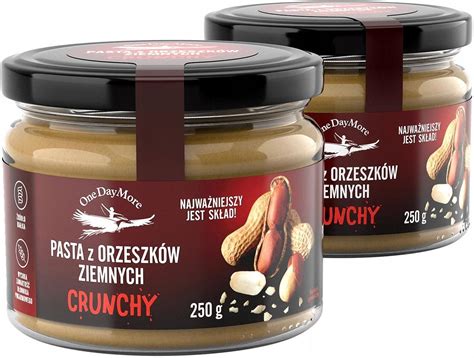 Pasta Z Orzeszków Ziemnych Crunchy Zestaw 2x250g Ceny i opinie Ceneo pl