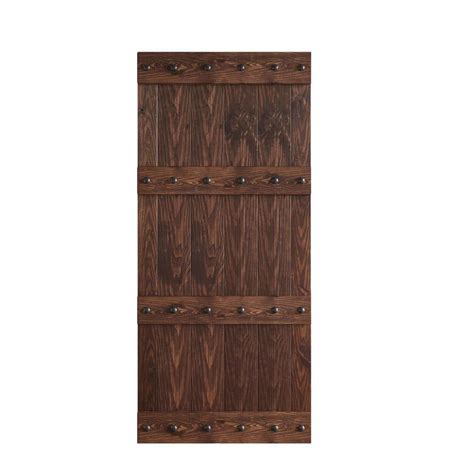 COAST SEQUOIA INC 36 In X 84 In Castle Series Embossing Knotty Wood