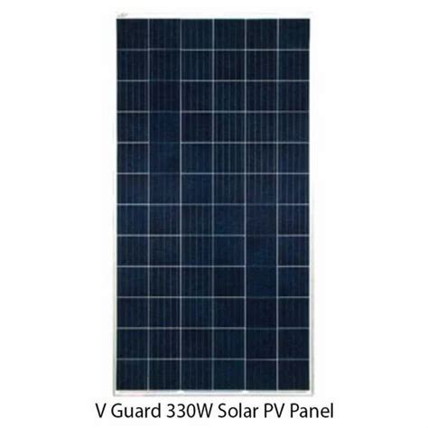 Polycrystalline V Guard W Solar Pv Panel V At Rs Piece In