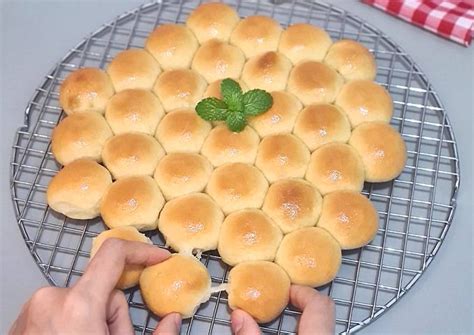 Resep Bubbles Bread No Knead Super Easy Roti Gelembung Oleh Dapur