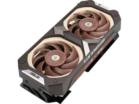 Asus And Noctua Make Geforce Rtx 3070 Noctua Edition Card Official