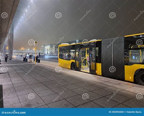 Bvg Bus At The Ber Berlin Brandenburg Airport Bus Station Editorial