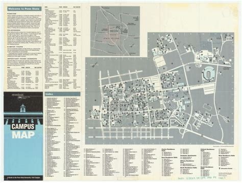 University Park Campus Maps