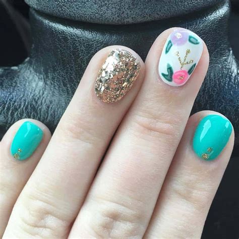 Teal Nails Pinterest Nail Designs