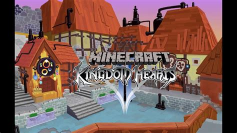 Minecraft Kingdom Hearts Ii Hollow Bastion Fps Youtube