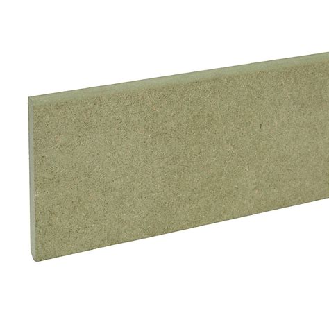 Plinthe Mdf Brut Hydro 12 X 150 Mm L243 M Castorama