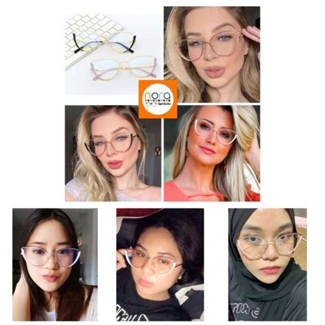 Cermin Mata Frame Only Cust M Shopee Malaysia