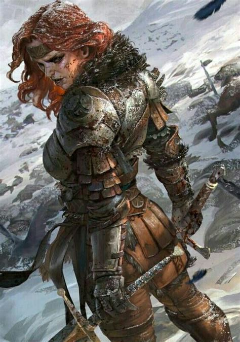 Pin By Dennis Pepper On Portraits Fantasy Female Warrior Warrior