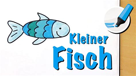 Fisch zeichnen lernen und was für ein kleiner How to draw a Fish