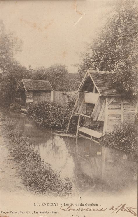 Les Andelys Les Fonds Du Gambon Carte Postale Ancienne Et Vue D