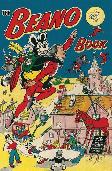 Beano Annual 1953 Book Cover Old Comics Books