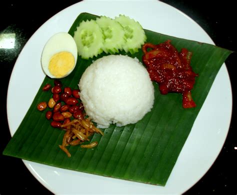faarosli style makan nasi lemak