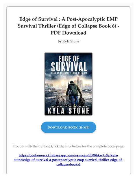 Pdf Edge Of Survival A Post Apocalyptic Emp Survival Thriller Edge