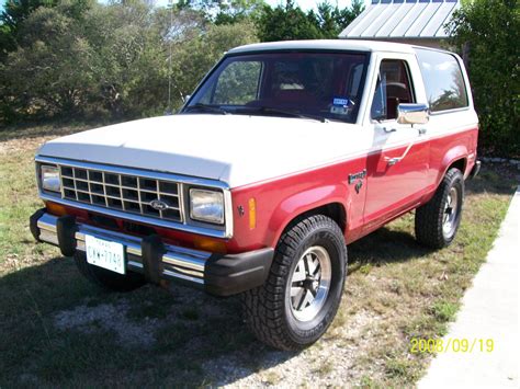 1984 Ford Bronco Ii Xlt Fwd Automatic A C