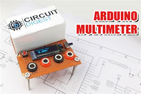 Digital Multimeter With Arduino Measure Voltage Resistance And Diode