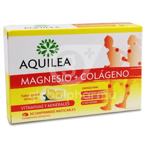 Aquilea Magnesio Colágeno 30 Comprimidos Masticables