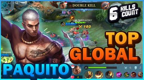 Paquito Best Build 2022 Top 1 Global Paquito Gameplay Mobile